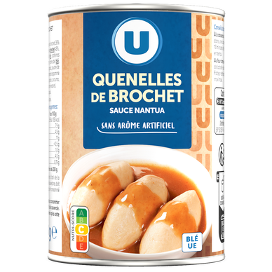 Quenelles de brochet sauce nantua aromatisée Boîte 1/2 de 400g