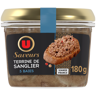 Terrine de sanglier aux 5 baies  180g