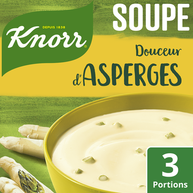 Soupe déshydratée Crème d'asperges KNORR 3 portions