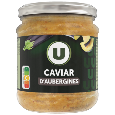 Caviar d'aubergines bocal 190g