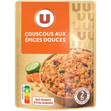 Couscous aux épices douces sachet micro-ondable 2' 250g