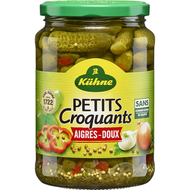 Petits croquants aigres-doux KUHNE 375g