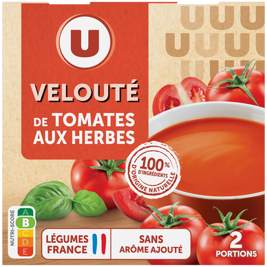 Soupe Velouté de tomates brique 2x30cl