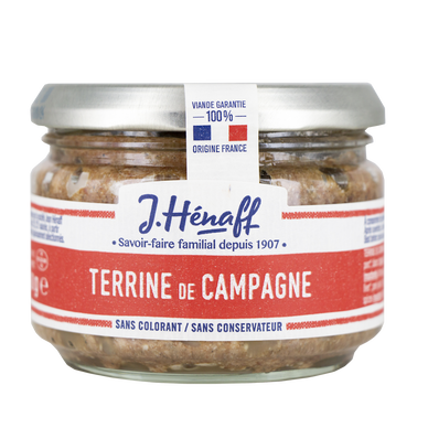 Pâté de campagne traditionnel HENAFF, boîte de 180g