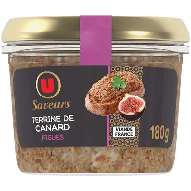 Terrine de canard aux figues 180g