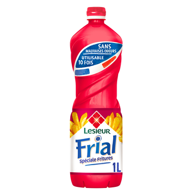 Huile pour friture FRIAL, bouteille de 1 litre
