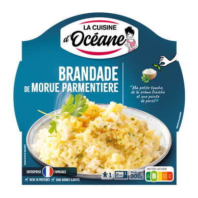 Brandade de morue parmentière LA CUISINE D'OCEANE, 300g