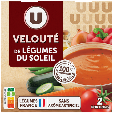 Soupe Velouté légumes du soleil 2x30cl