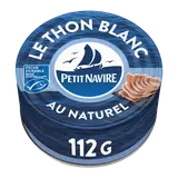 Thon Blanc MSC au Naturel PETIT NAVIRE - 112g poids net égoutté