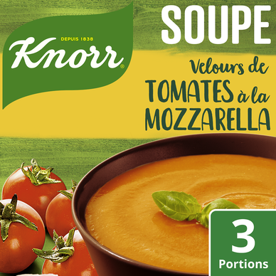 Soupe déshydratée Velours de Tomates à la Mozzarella KNORR 3 portions