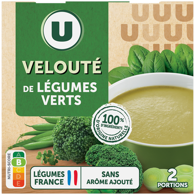 Soupe Velouté de légumes vert brique 2x30cl 600g