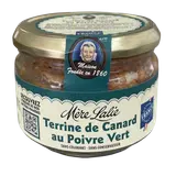 Terrine de canard au poivre vert Mère Lalie bocal 180g