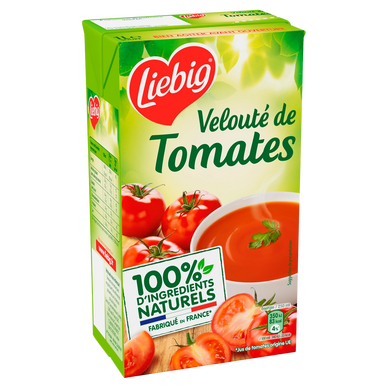 Soupe Pur'Soup velouté de tomates française LIEBIG brique 1l