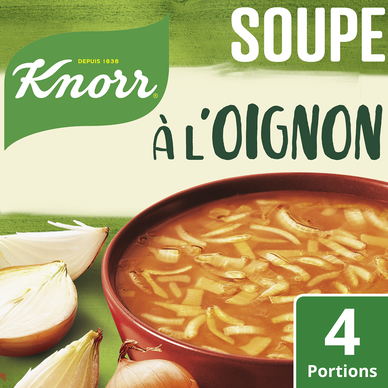 Soupe déshydratée à l'Oignon KNORR 4 portions
