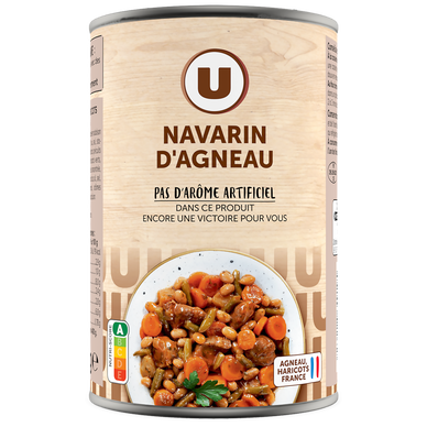 Navarin d'agneau boîte 1/2 400g