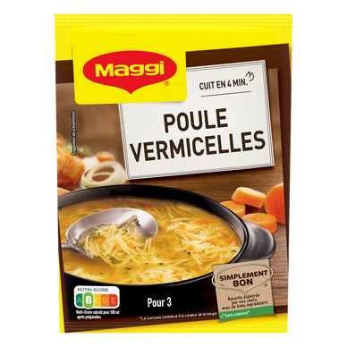 Soupe poule aux vermicelles MAGGI, 1 litre