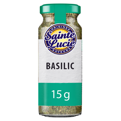 Basilic feuilles coupées SAINTE LUCIE, 15g