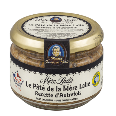Pâté de campagne recette gourmande à l'ancienne MERE LALIE, 180g