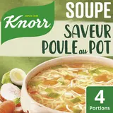 Soupe déshydratée Poule au Pot aux Petits Légumes KNORR 4 portions