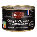 Cassoulet de Castelnaudary aux cuisses de canard confites MAISON RIVIERE 420g