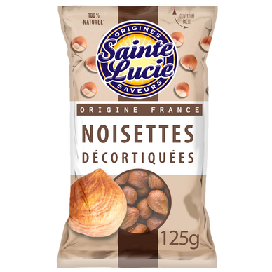 Noisettes France décortiquées SAINTE LUCIE, 125g