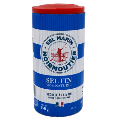Salière sel fin Noirmoutier SEL MARIN DE L'ILE DE NOIRMOUTIER, 250g