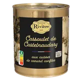 Cassoulet Castelnaudary cuisses canard confites igp MAISON RIVIERE Boîte de 840g