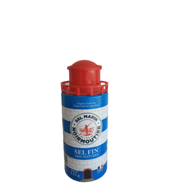 Salière sel fin phare Noirmoutier SEL MARIN DE L'ILE DE NOIRMOUTIER, 125g
