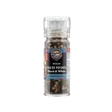 Duo de poivres black & white SAINTE LUCIE, 60g