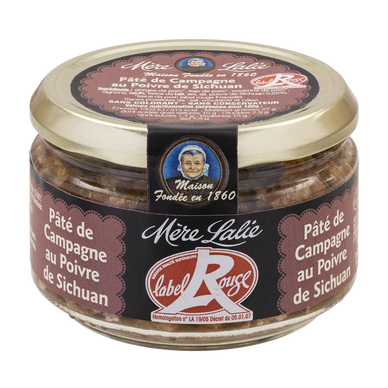 Pâté de campagne poivre sichuan label rouge MERE LALIE, 180g