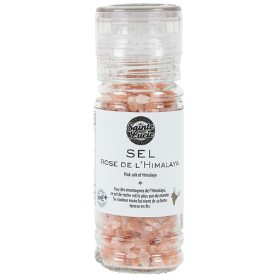 Sel rose de l'Himalaya SAINTE LUCIE, 100g