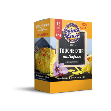 Touche d'Or au safran SAINTE LUCIE, 8g