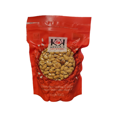 Cachuètes blanches grillées salées KREEK'S, sachet de 500g