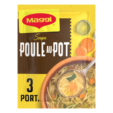 Soupe Poule au pot aux petites légumes MAGGI - 75 cl