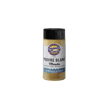 Poivre blanc moulu SAINTE LUCIE, 18g