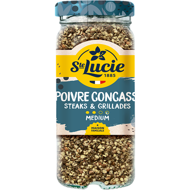 Poivre concassé SAINTE LUCIE, 45g