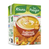 Soupe Velouté butternut, lentilles corail, pointe crème fraîche KNORR& LA POTAGERE, 75CL