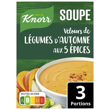 Soupe déshydratée Velours de Légumes d'Automne KNORR 3 portions