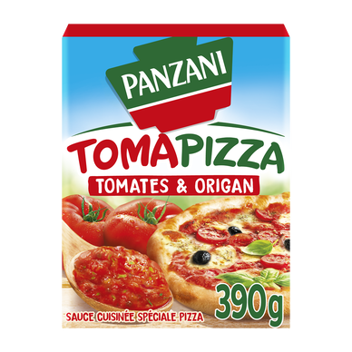 Sauce Tomate pour pizza Tomapizza PANZANI - brique 390g