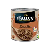 Lentilles préparées Cultivé en France D'AUCY - 220g