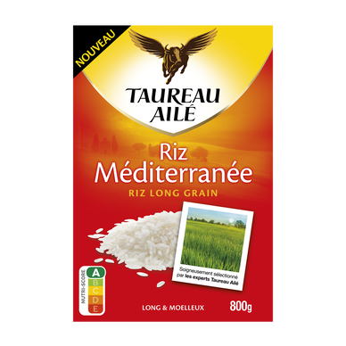 Riz mediterrannée TAUREAU AILE 800g