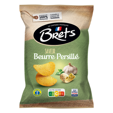 Chips saveur beurre persillé BRETS 125g