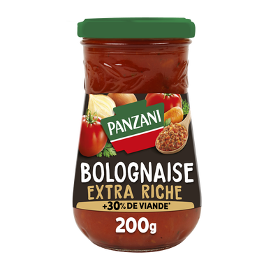 Sauce Bolognaise extra riche PANZANI - 200g