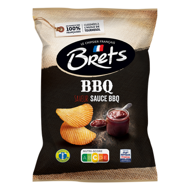 Chips saveur sauce barbecue BRETS 125g