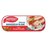 Filets de Maquereau Blanc Tomate Basilic SAUPIQUET, 169g