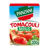 Sauce Coulis de Tomate au Basilic Tomacouli PANZANI - brique 200g