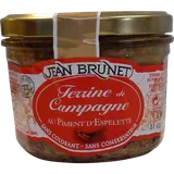 Terrine de campagne au piment d'espelette JEAN BRUNET, 180g