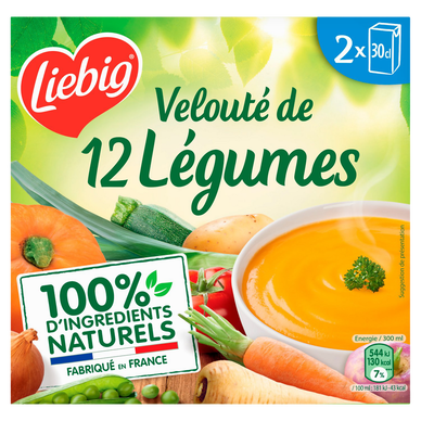 Velouté de 12 légumes LIEBIG 2x30cl