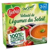 Soupe Pur'Soup velouté de légumes du soleil LIEBIG, 2 briques de 30cl
