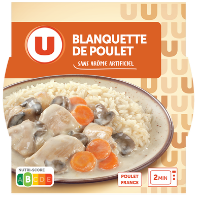 Blanquette de Poulet et Riz U 300g